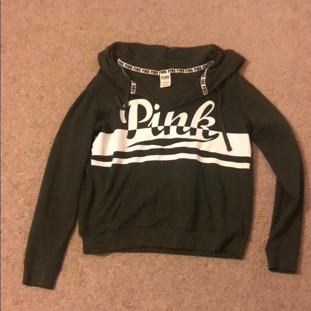 Pink hoodie
